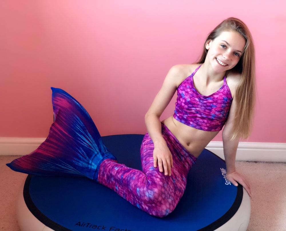 Ocean Kiss Mermaid Tail - Customer Photo From Nikki S.