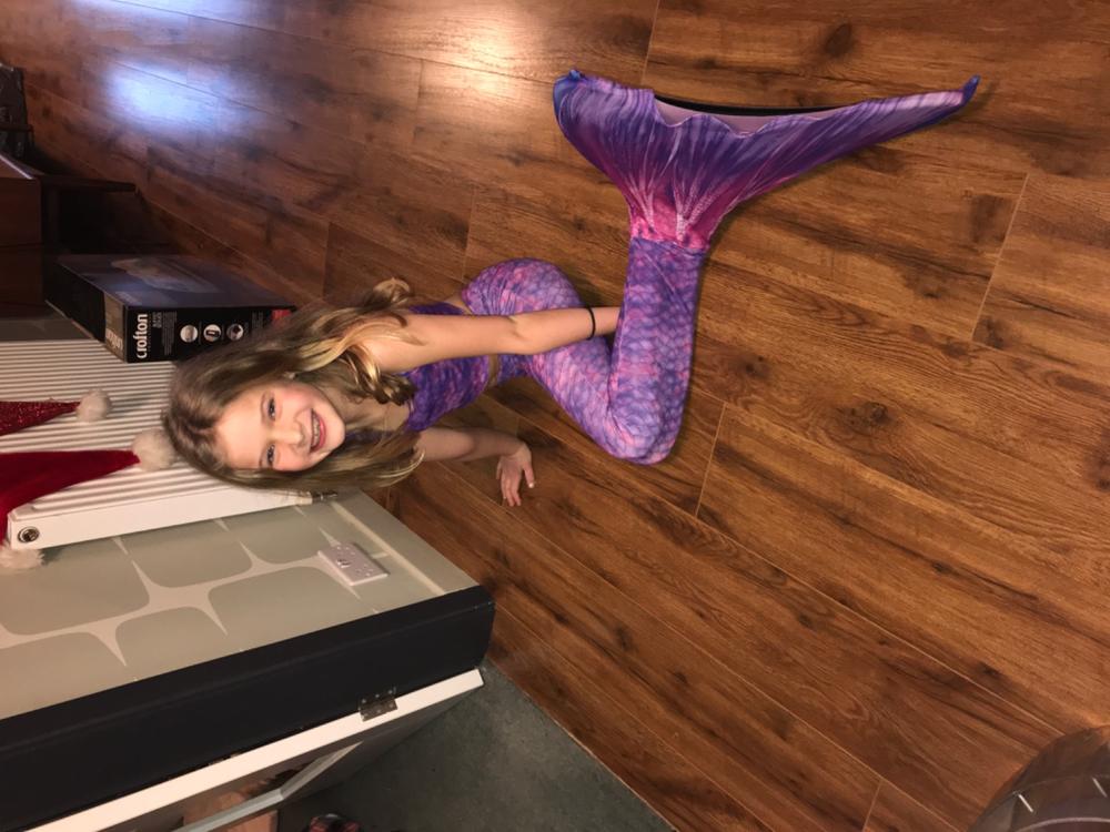 Purple Surf Mermaid Tail - Customer Photo From Ali Sproson