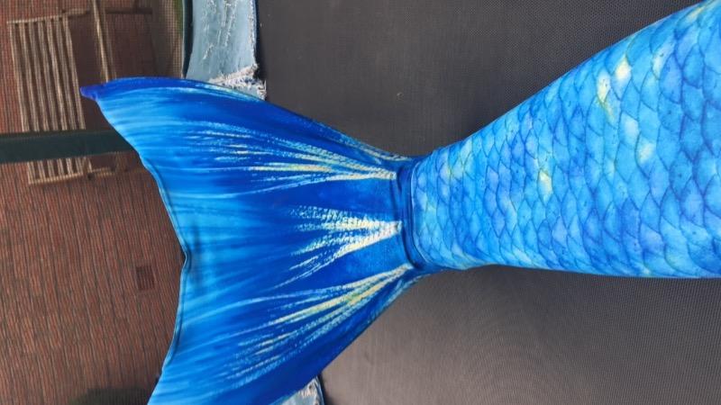 Frozen Aqua Mermaid Tail - Customer Photo From Ayla M.