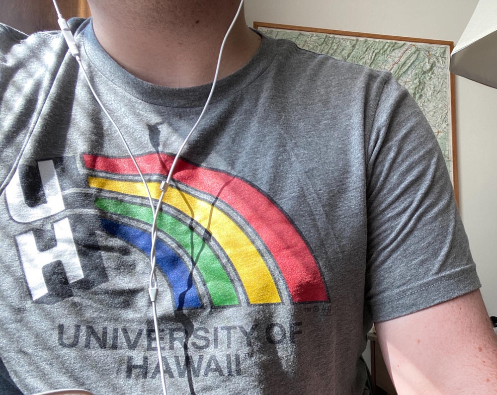 University of Hawaii Rainbows T-Shirt - Customer Photo From Bryan Hanger