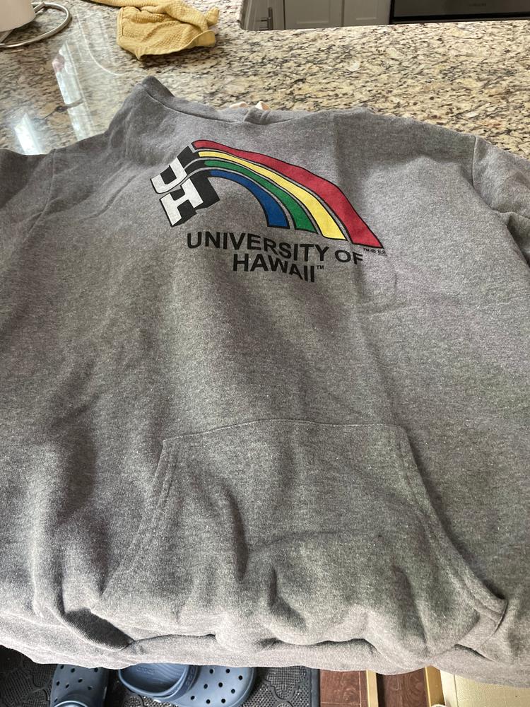 Retro Hawaii Rainbows Hoodie - Customer Photo From Joe