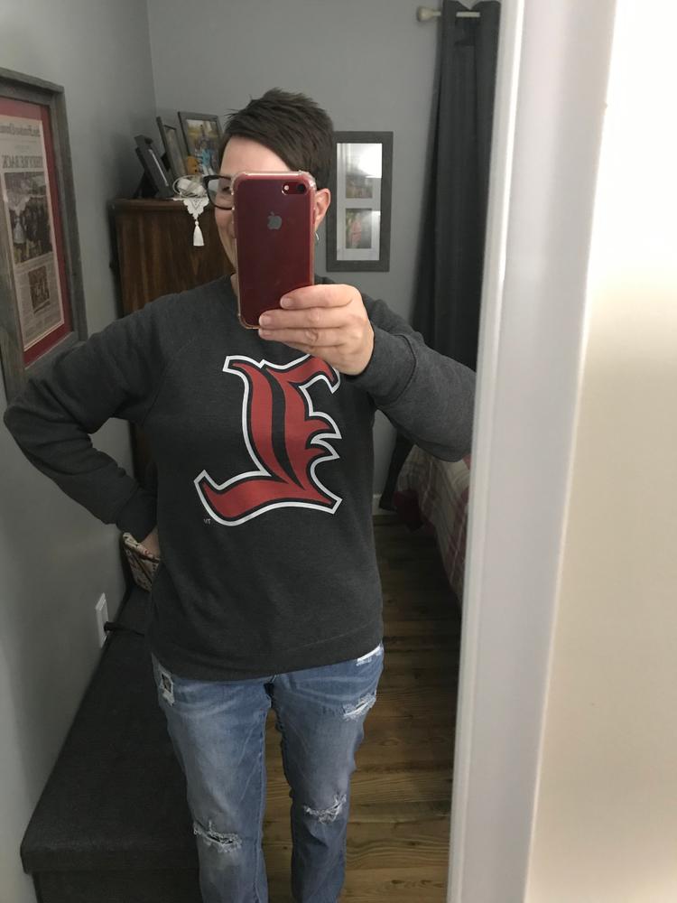 University of Louisville "L" Sweatshirt - Customer Photo From SarahD