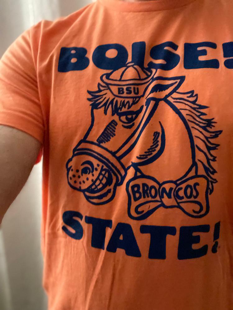 Vintage Boise State Broncos T-Shirt - Customer Photo From Daniel Adler