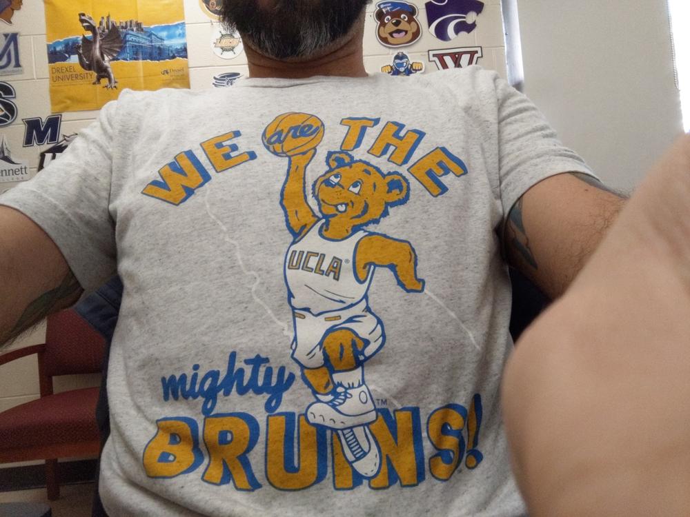 Vintage We are the Mighty Bruins Tee - Customer Photo From Ricardo Ciprian