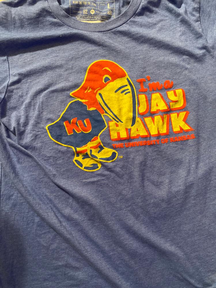 Retro I Am a Jayhawk T-Shirt - Customer Photo From Daniel Smith