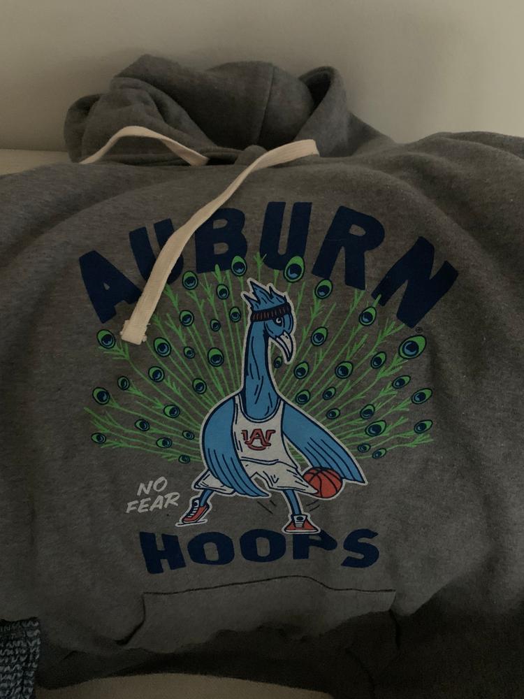 Auburn Basketball Peacock Hoodie - Customer Photo From Marissa Keller