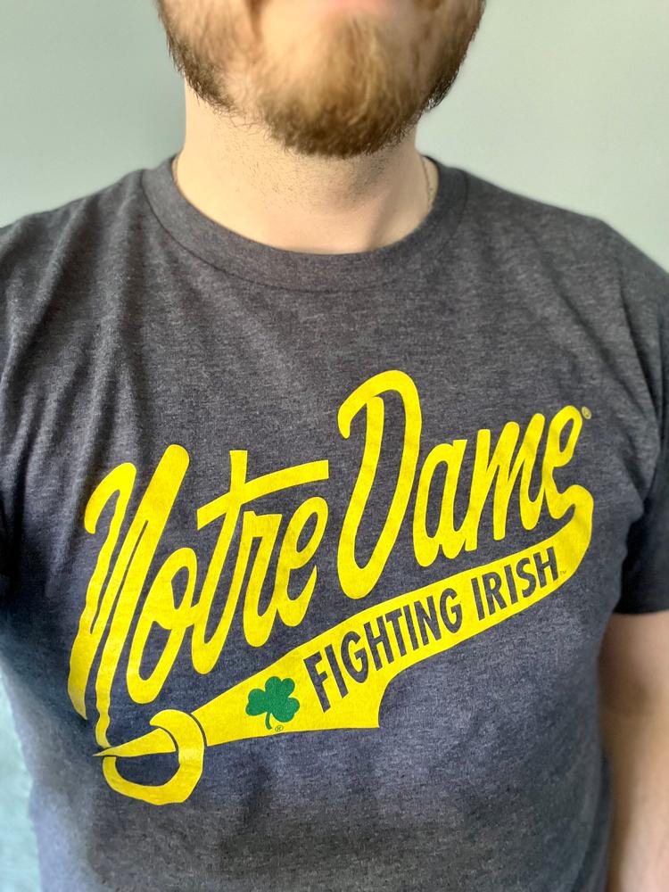 Vintage Notre Dame Script Tee - Customer Photo From Mackin Bannon