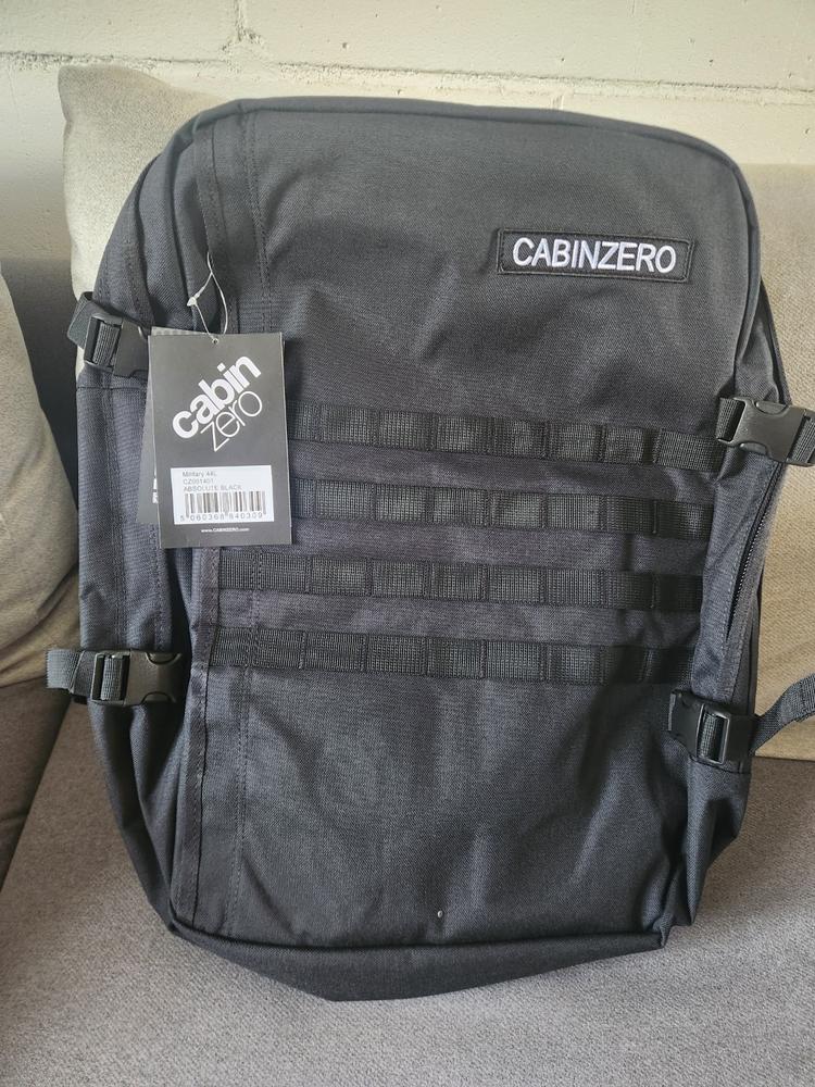 Military Backpack 44L Absolute Black - Customer Photo From Alan T.