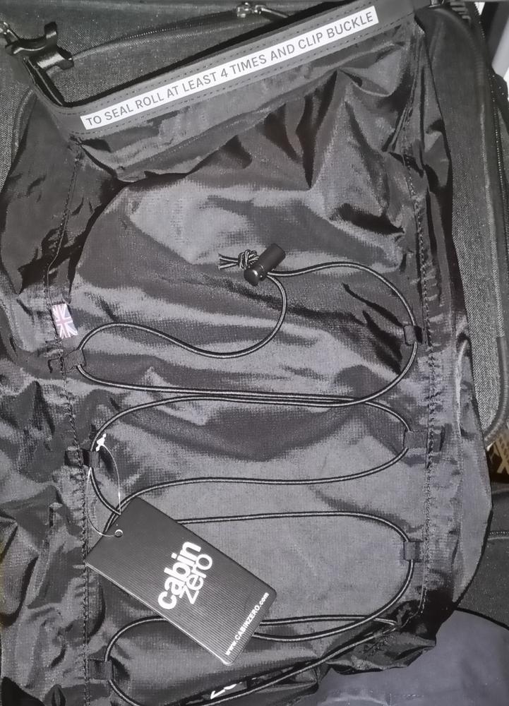 ADV Dry Waterproof Bag 11L Absolute Black - Customer Photo From Anthony M.