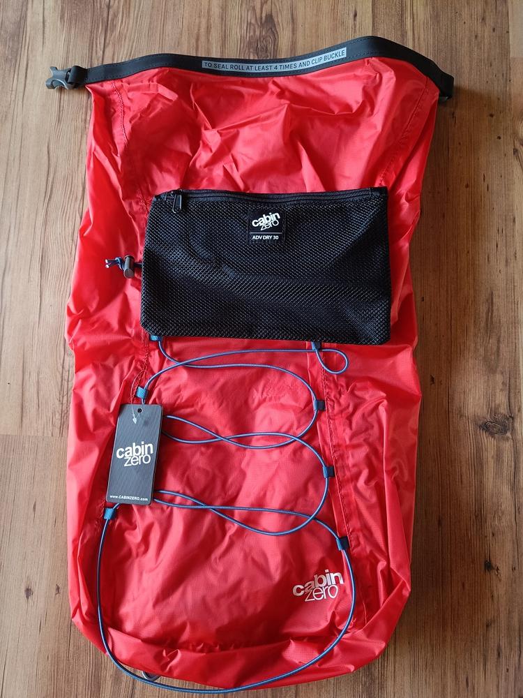 ADV Dry Waterproof Backpack 30L Orange - Customer Photo From Zoltan Z.