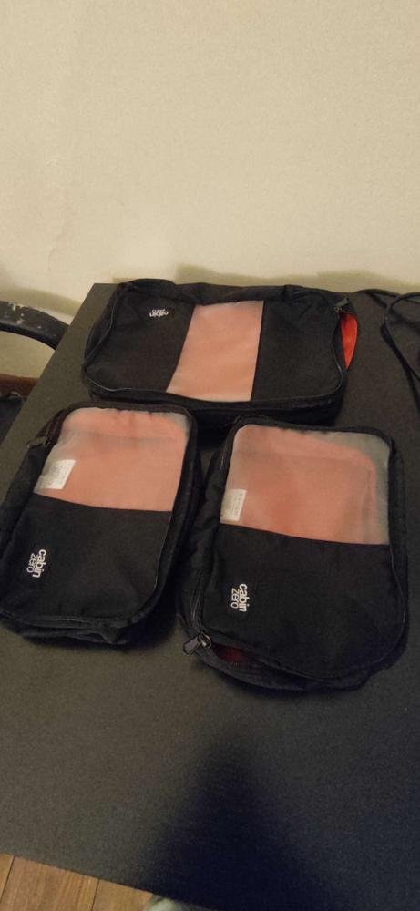 Classic Cabin Packing Cubes Set - Customer Photo From Diogo M.