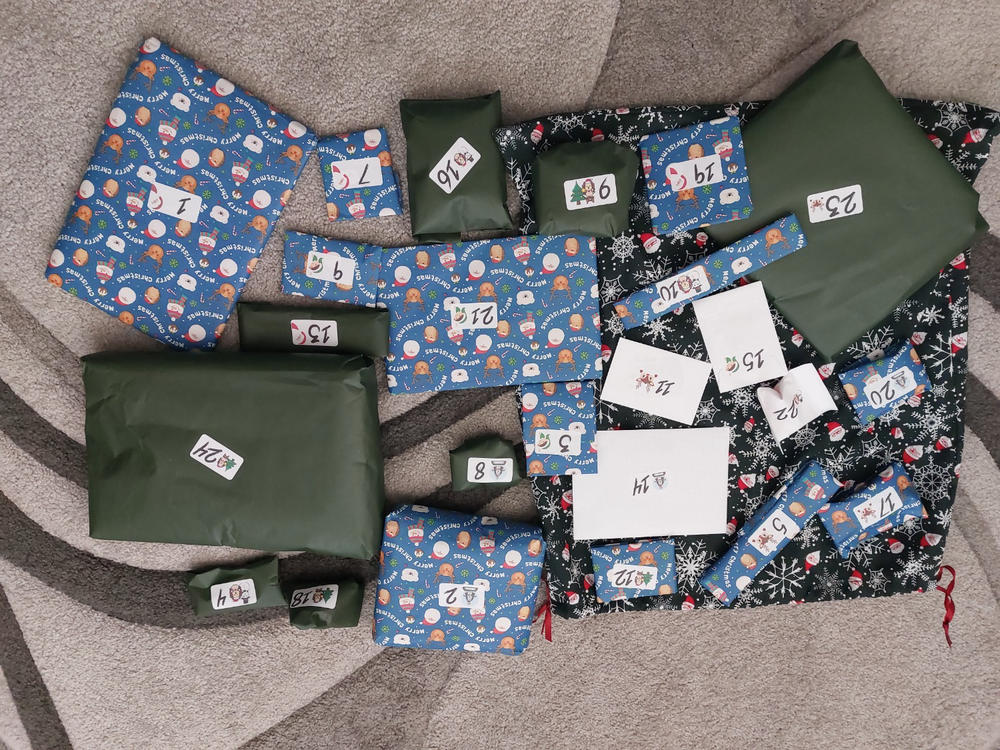 PRE-ORDER: The Hoghouse Paw-some 2024 Advent Calendar. 24 day Christmas Advent Calendar. - Customer Photo From Tanya JONES