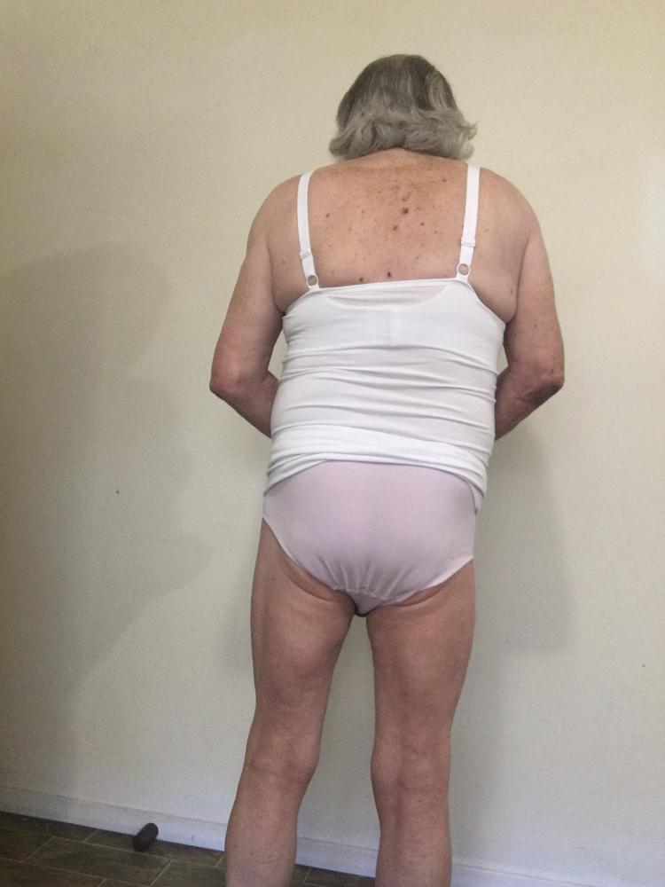 Bamboo Nursing Camisole with Built In Bra - Seconds Sale - Customer Photo From John B