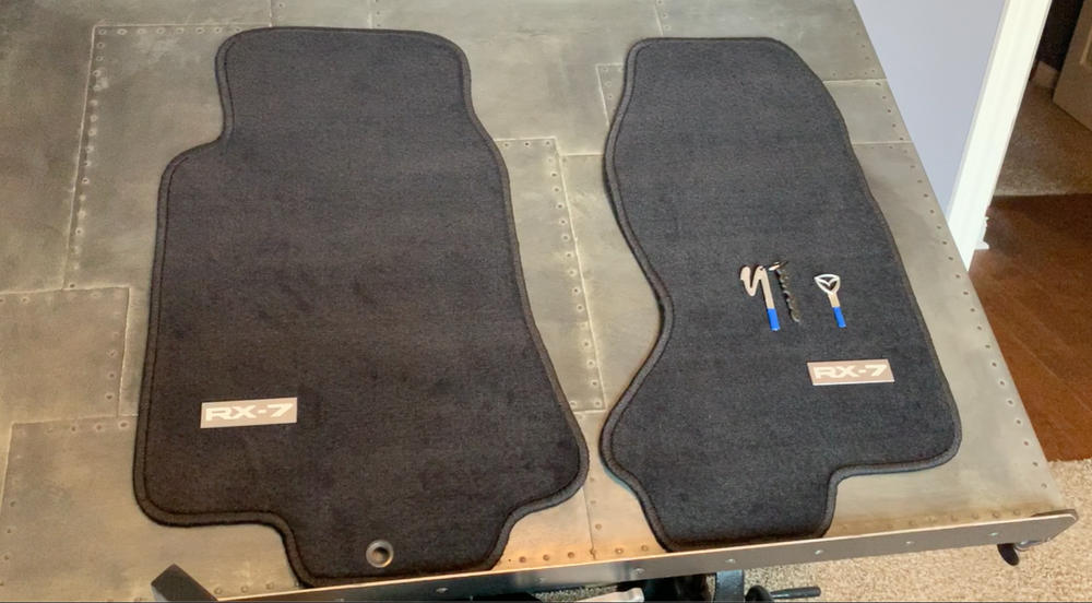 Mazda RX-7 [FD3S] LHD Floor Mats - OEM Style - Customer Photo From ZC