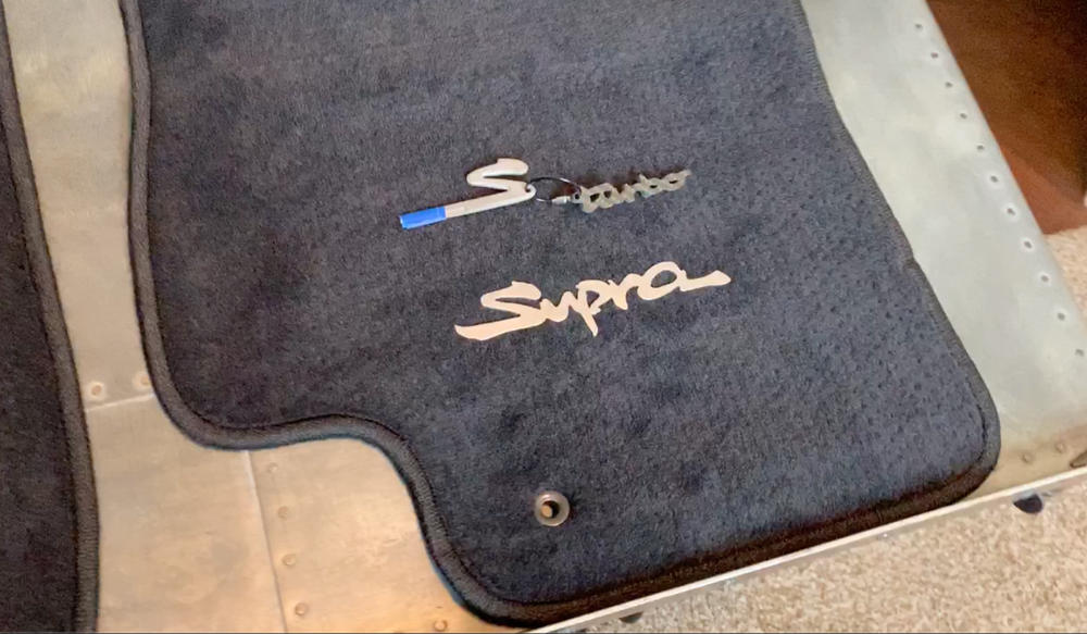 Toyota Supra [MKIV] LHD Floor Mats - OEM Style - Customer Photo From Zach Culver