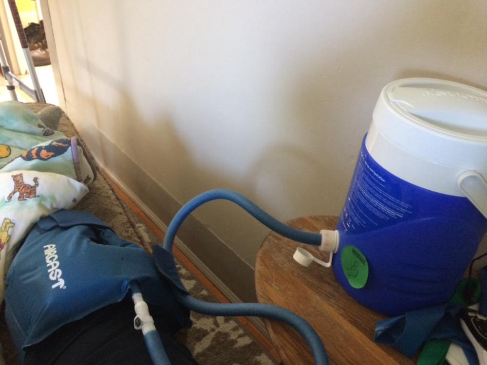 Cryo Cuff IC Motorized Cooler - Customer Photo From David M.