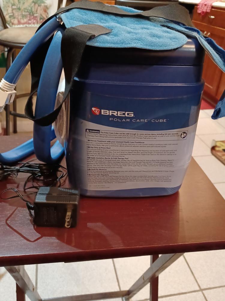 Breg Polar Care Cube Power Supply OEM - Customer Photo From Charles Cole