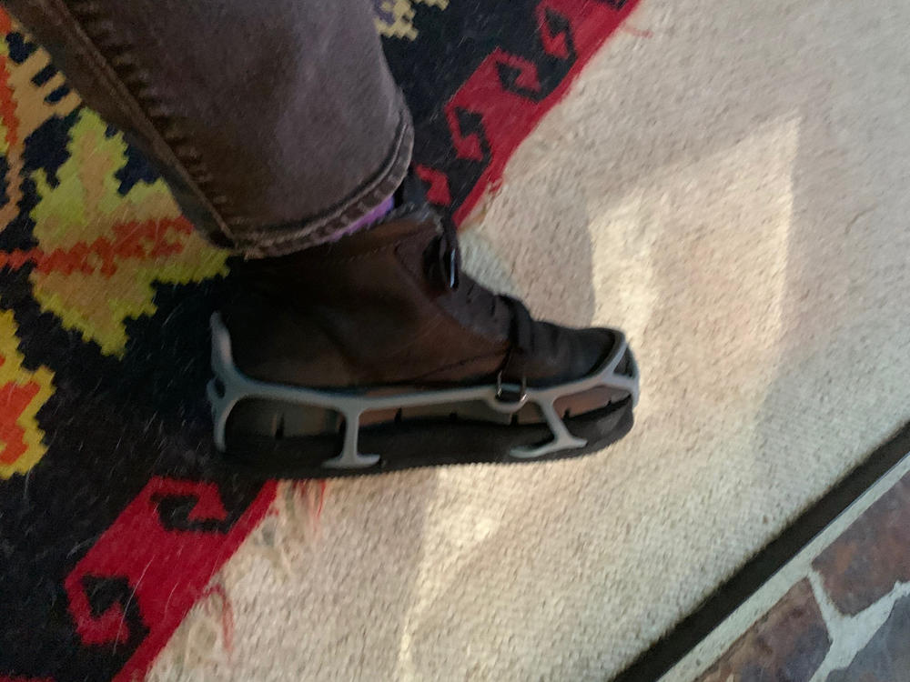 Procare Shoe Lift - Customer Photo From Peg Gerdes