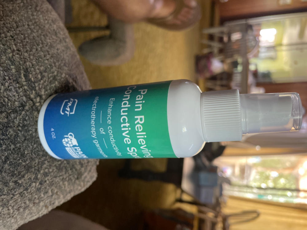 TENS Pre-Treatment Electrolyte Spray 4oz - Customer Photo From Bradford Eckroad