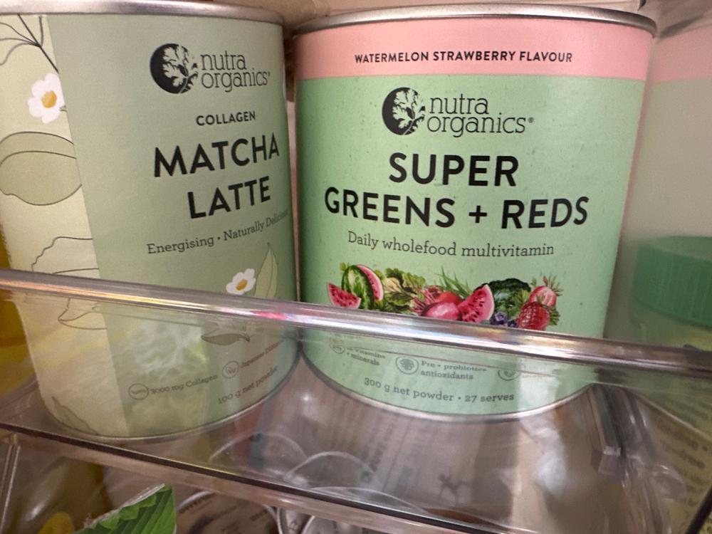 Super Greens + Reds Watermelon Strawberry - Customer Photo From Carrie