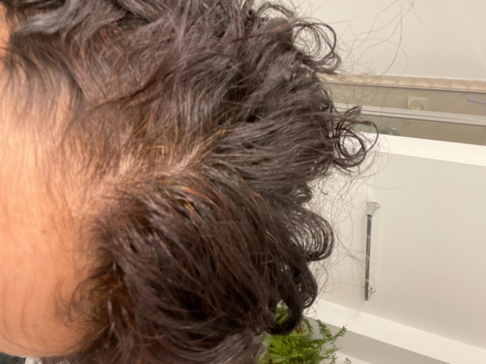 Organic Dark Brown Henna Hair Dye - Customer Photo From Shradha Paudel 