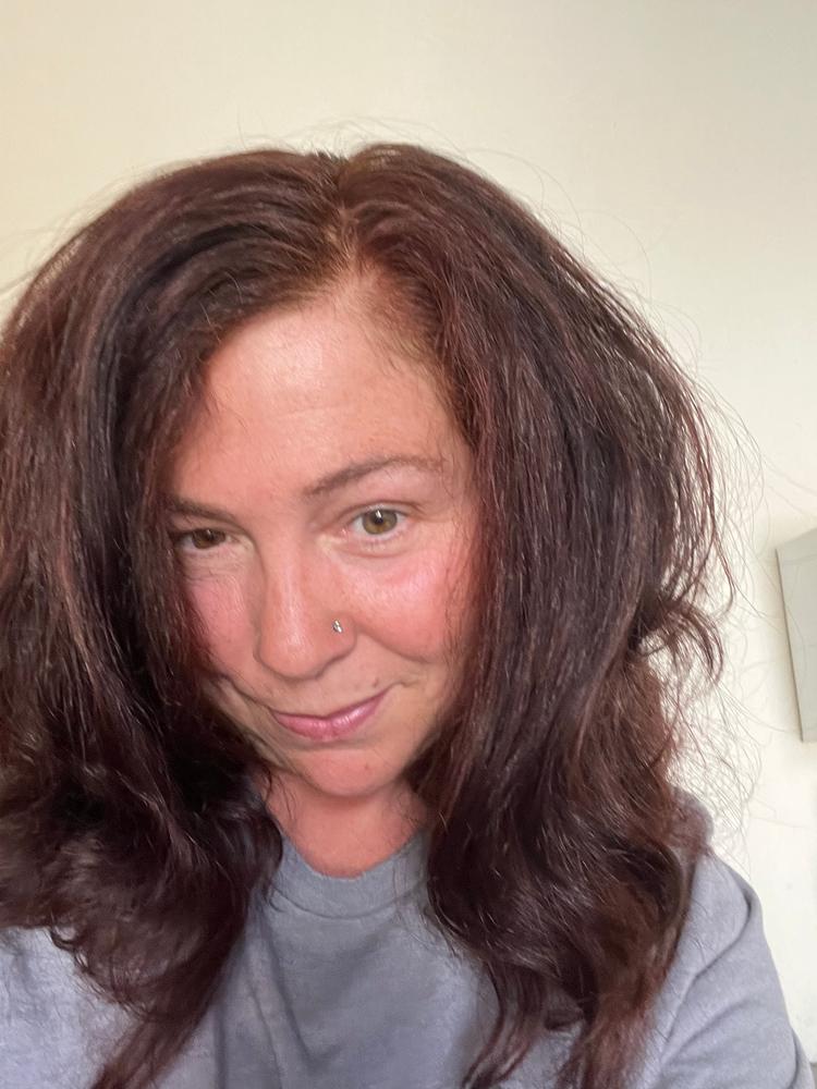 Wine Red Henna Hair Dye - Customer Photo From Tammy Sikorcin 