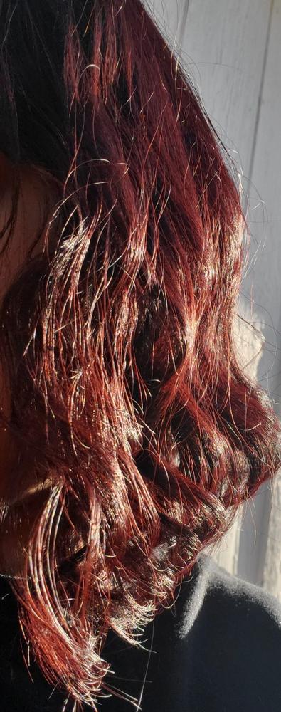 Deep Red Henna Hair Dye - Customer Photo From Ellysiana M Ayroso-Lunamcgee