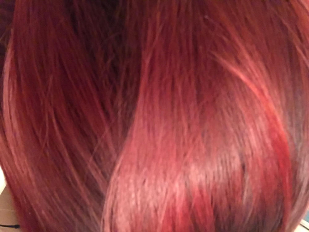 Burgundy Henna Hair Dye - Customer Photo From Natalie Jones