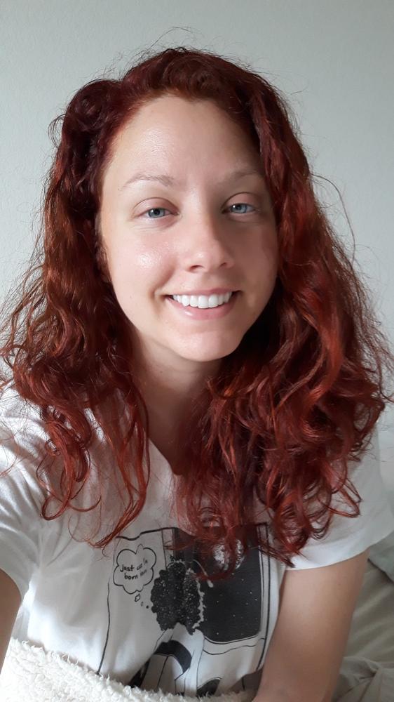 Burgundy Henna Hair Dye - Customer Photo From Allison Hatch