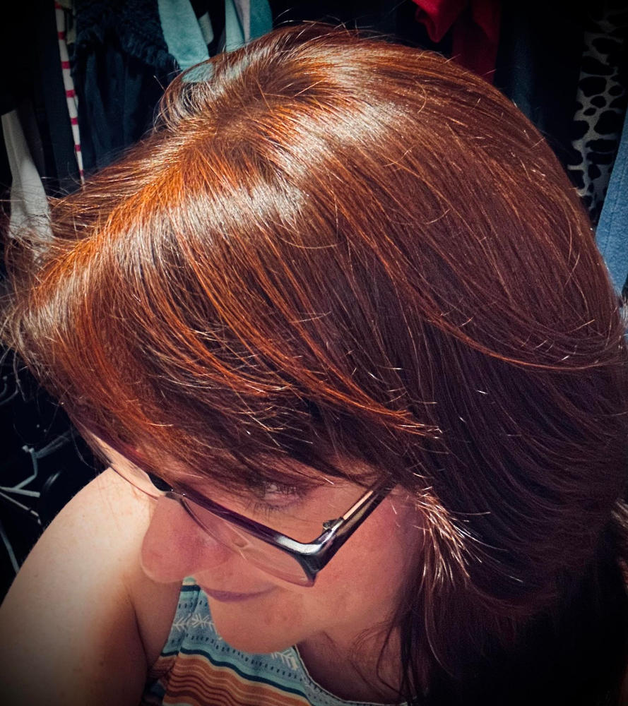 Mahogany Henna Hair Dye - Customer Photo From Julia FitzGerald