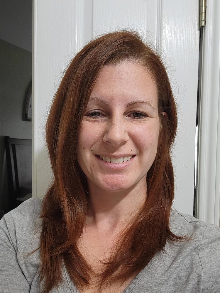 Auburn Henna Hair Dye - Customer Photo From Kristy frame