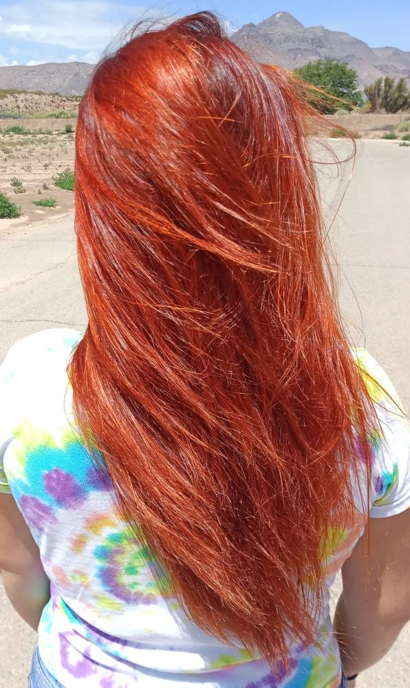 Natural Red Henna Hair Dye - Customer Photo From Chloe Noelle