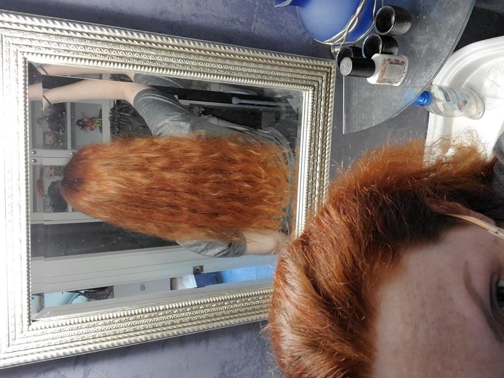 Natural Red Henna Hair Dye - Customer Photo From Brittany M.