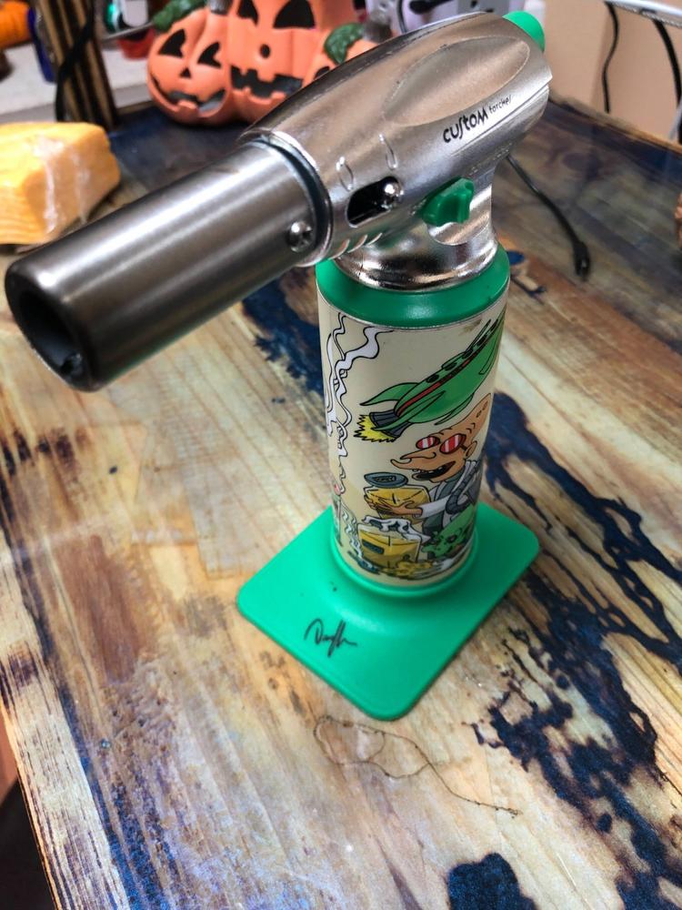 Dunkees Limited Edition Custom Art Torches  - Customer Photo From Nick