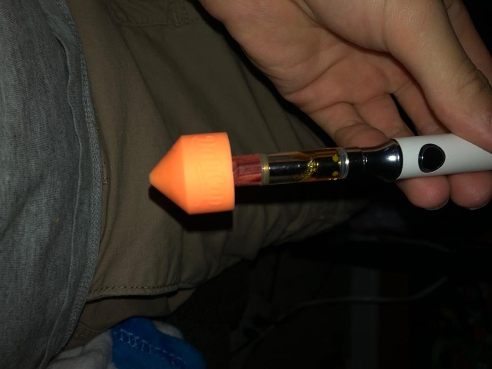 The DabCap V2 - Fully Universal Vape to Bong Adapter - Customer Photo From Owen S.