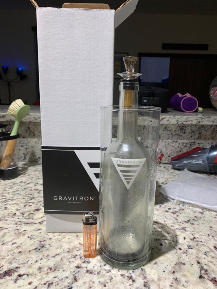 Grav® Large Gravitron Gravity Bong - Customer Photo From Daniel Trejo