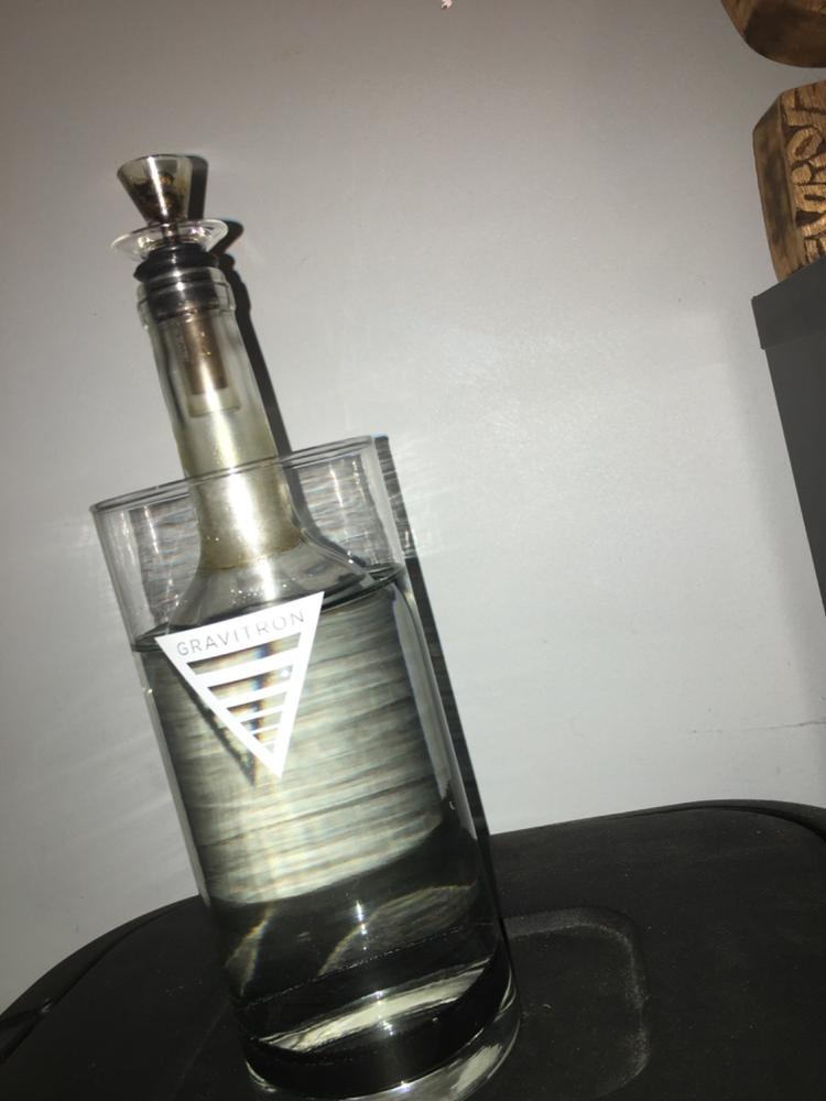 Grav® Medium Gravitron Gravity Bong - Customer Photo From JE m22 VA