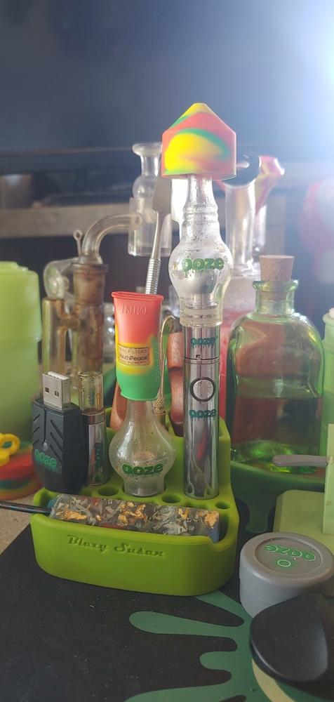 DabCap V4 - Fully Universal Vape to Bong Adapter - Customer Photo From Jimmy Reeder