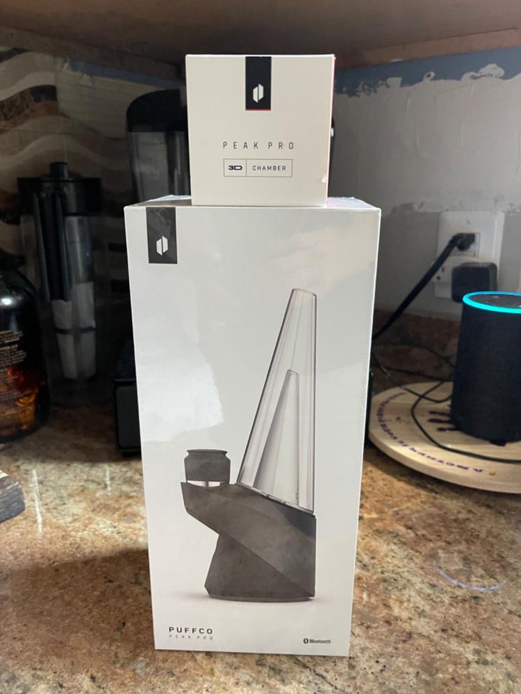 The Puffco Peak Pro Smart eRig - Customer Photo From Deborah M Colesanti