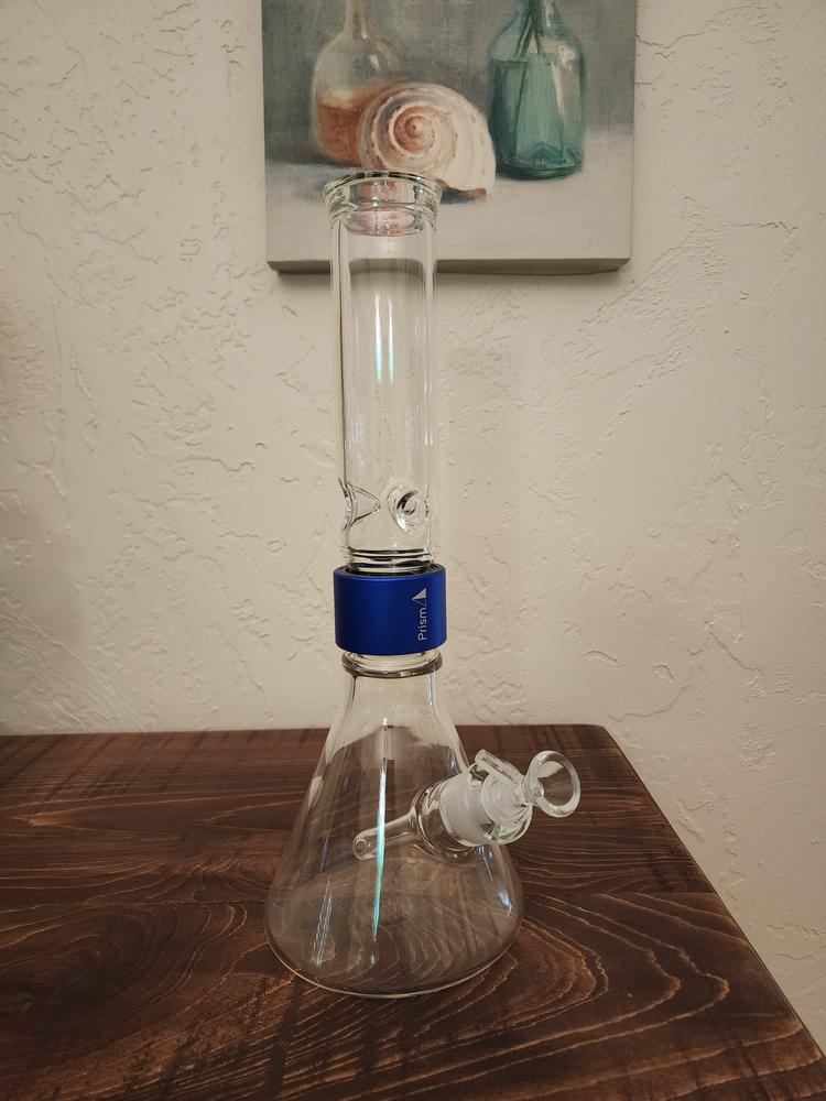 Prism Pipes Halo Beaker Bong - Customer Photo From Keith E Campbell