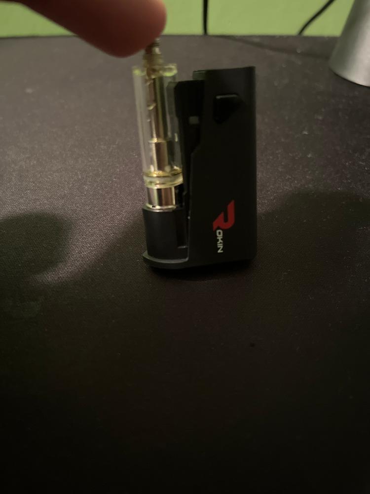 Rokin Rage Vaporizer Battery for Pre-Filled Cartridges - Customer Photo From Gb 