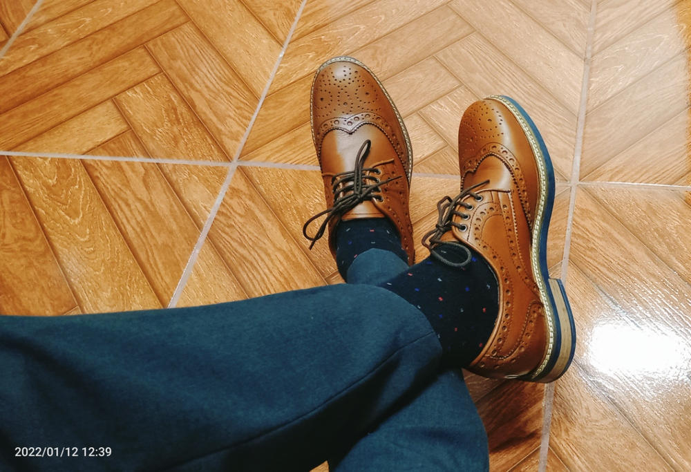 Viceversa – Zapatos Brogue Color Miel - Customer Photo From LUIS DAVID ULLOA QUEVEDO