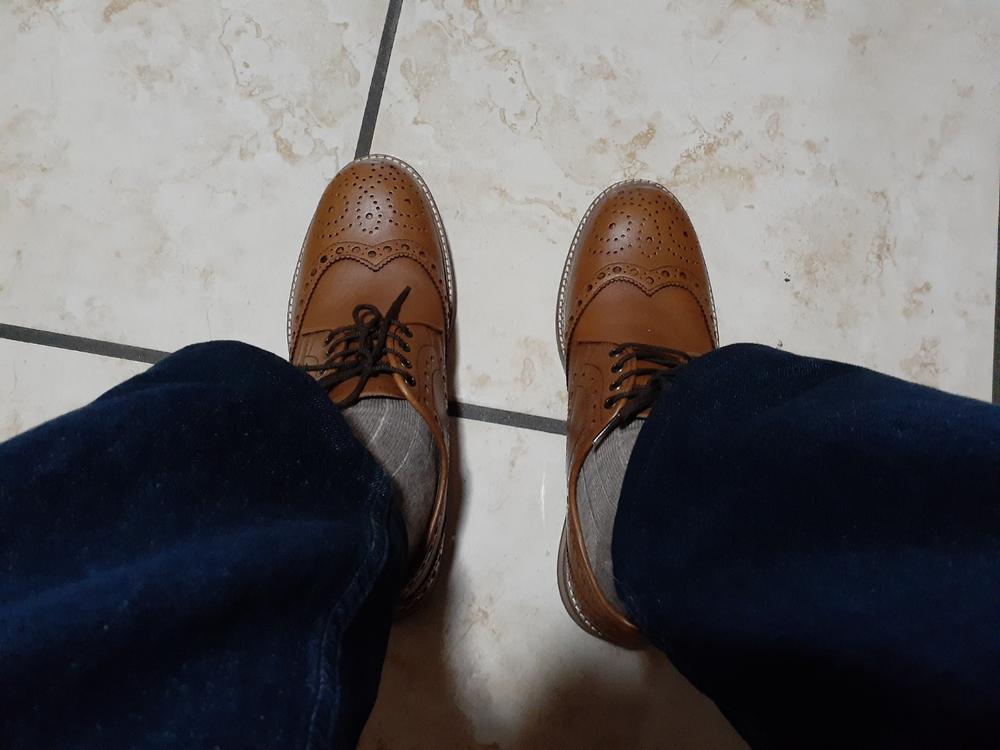 Viceversa – Zapatos Brogue Color Miel - Customer Photo From José Luis Hinojosa 