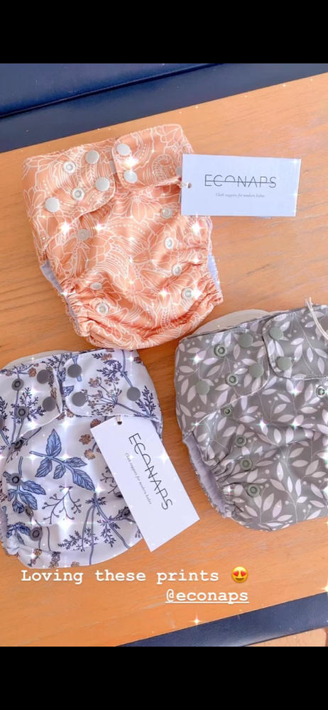 Modern Cloth Nappy Trial 2 Pack - Customer Photo From Nicole Dainton