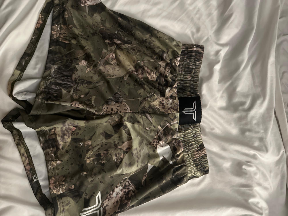 Hunter Camo Fight Shorts (5” & 7” Inseam) - Customer Photo From Brendan Foster