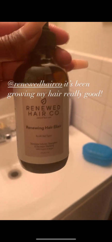 Renewing Hair Elixir - Customer Photo From Anonymous
