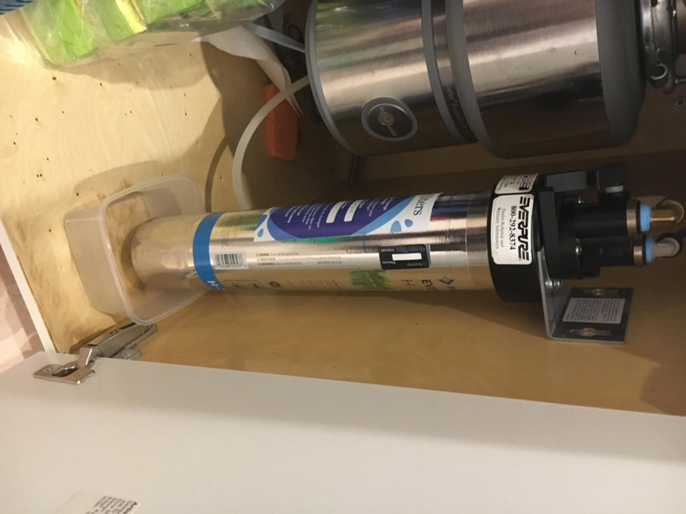 Everpure H-300 Drinking Water Cartridge EV9270-71 (300 gallons) - Customer Photo From Anonymous