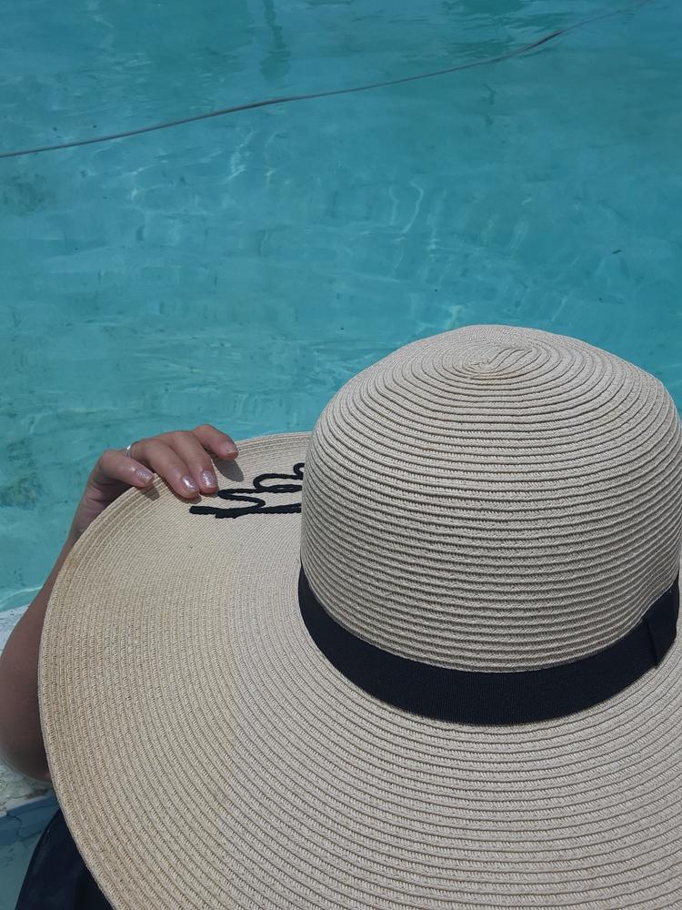 Hello Sunshine Big Summer Sun Hat - Customer Photo From Rebecca keller