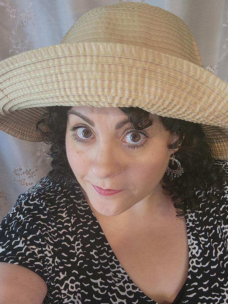 Laguna Beach Hat For Women Packable - Customer Photo From AmyB