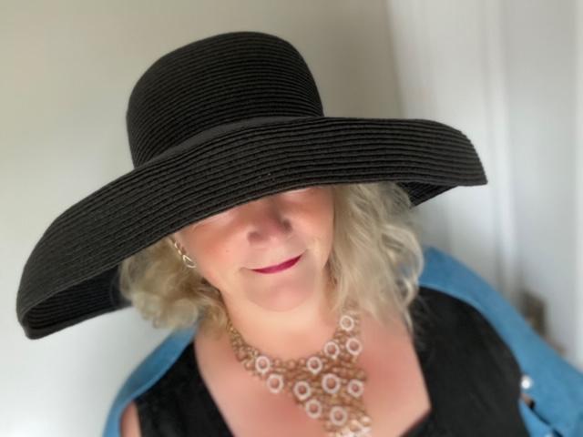 Chloe Derby Hat For Women Wide Brim - Customer Photo From Jane Morris
